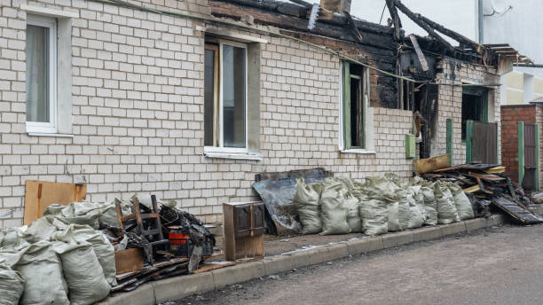 Professional Soot Cleanup technician working in Woodville, OH